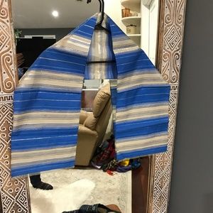 Blue scarf